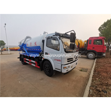 Euro 5 diesel Dongfeng tanker vacuum suction truck